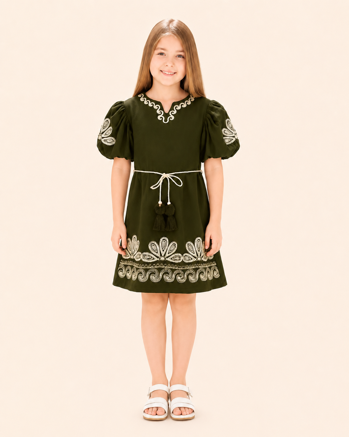 Olive Charm Dress
