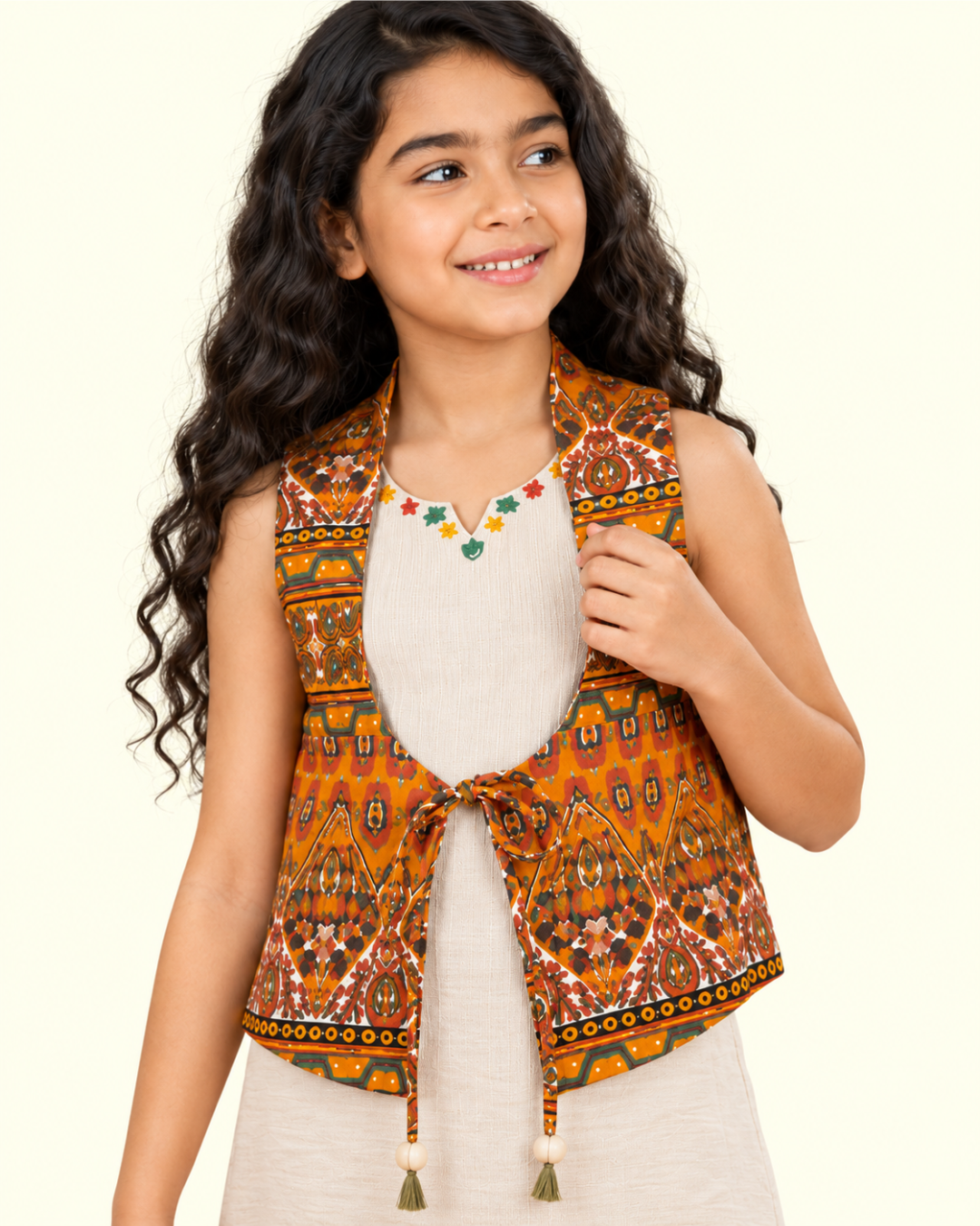 Desert Muse Tie-Up Dress Set