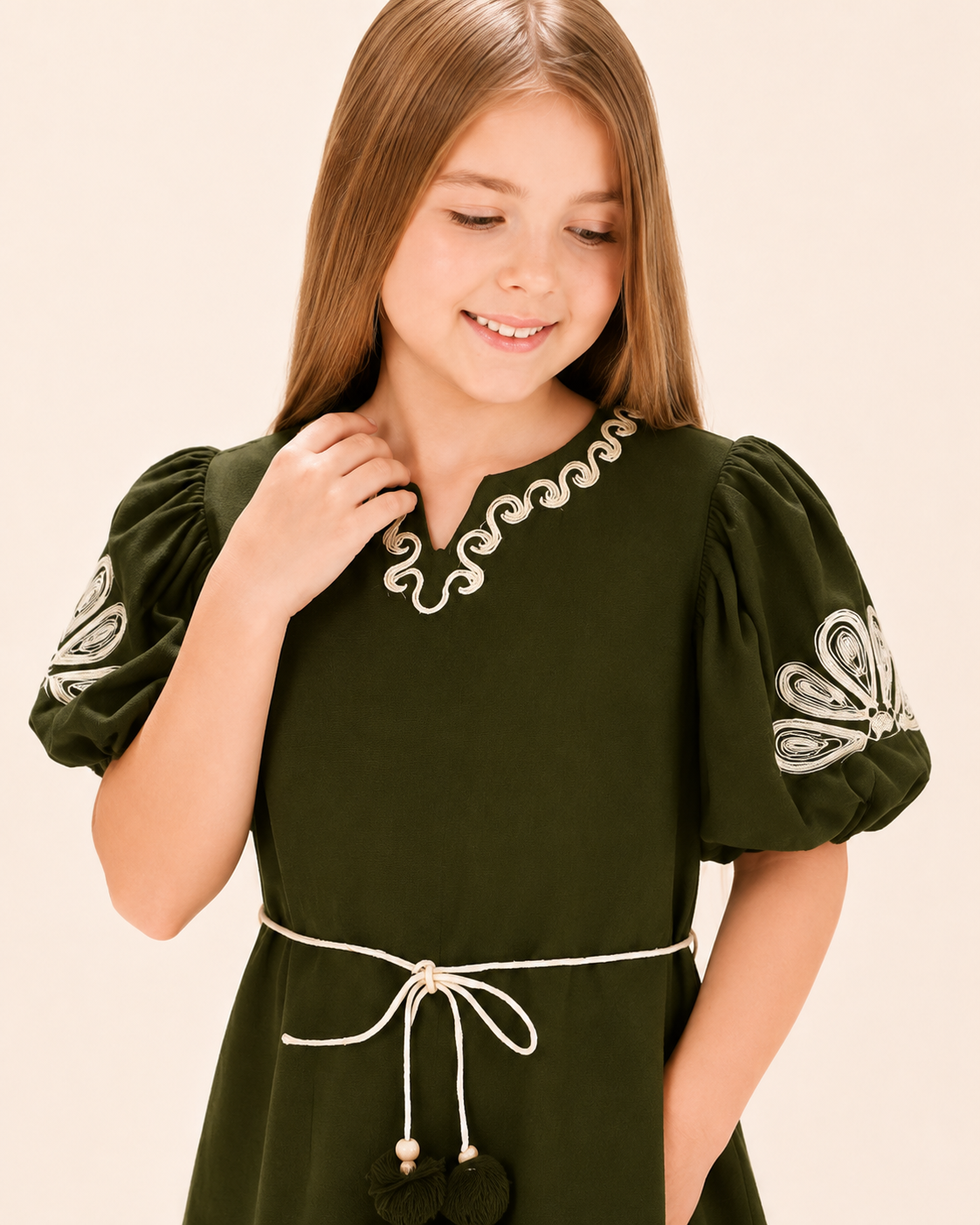 Olive Charm Dress