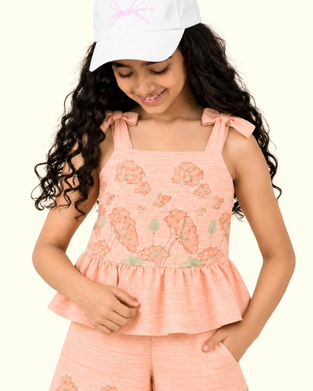Peach Blossom Co-ord Set