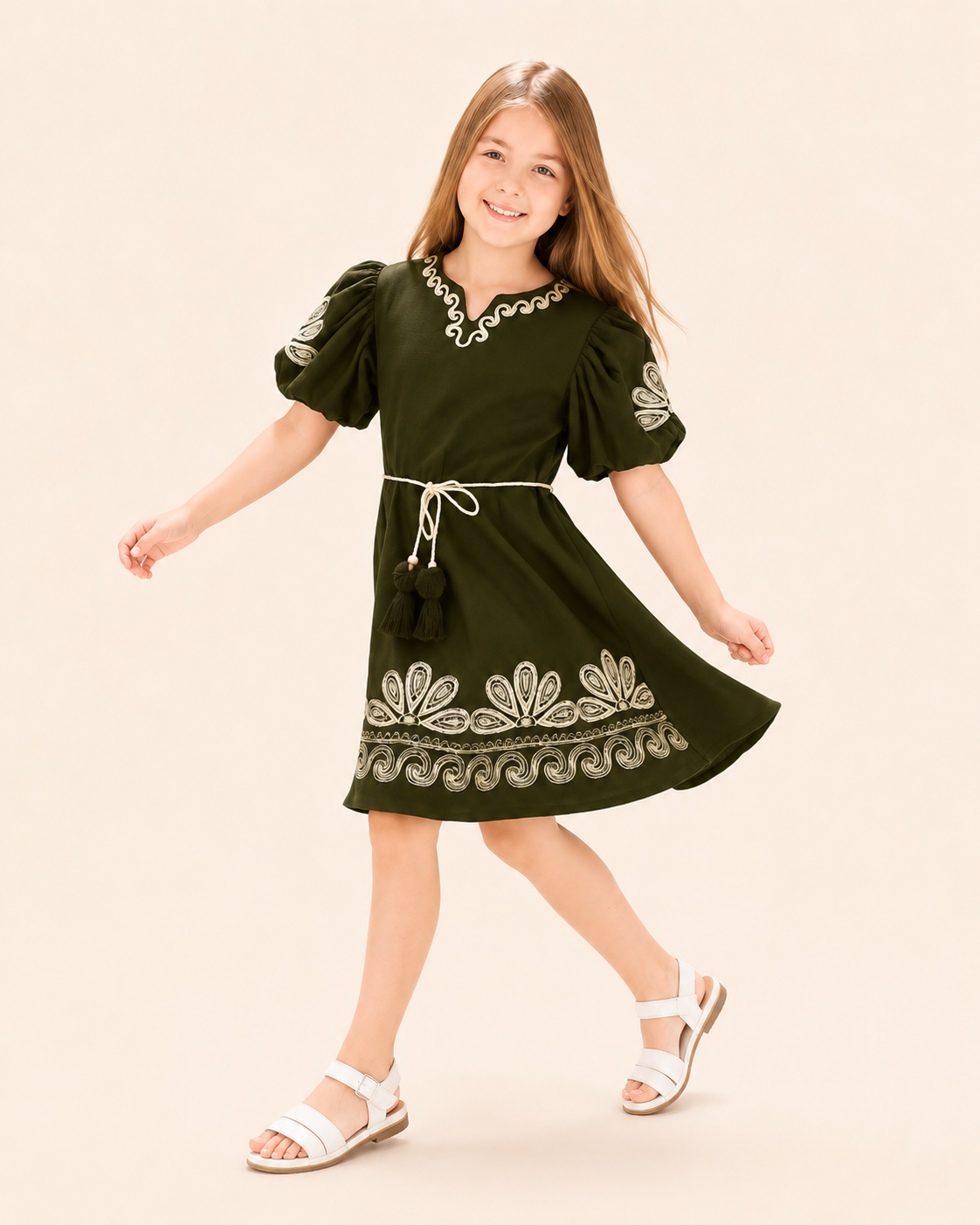 Olive Charm Dress