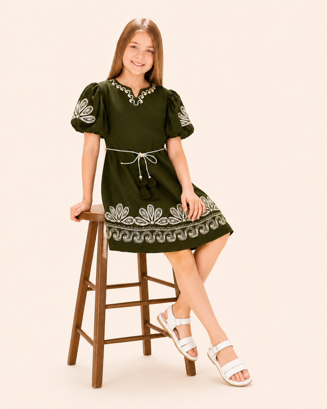 Olive Charm Dress