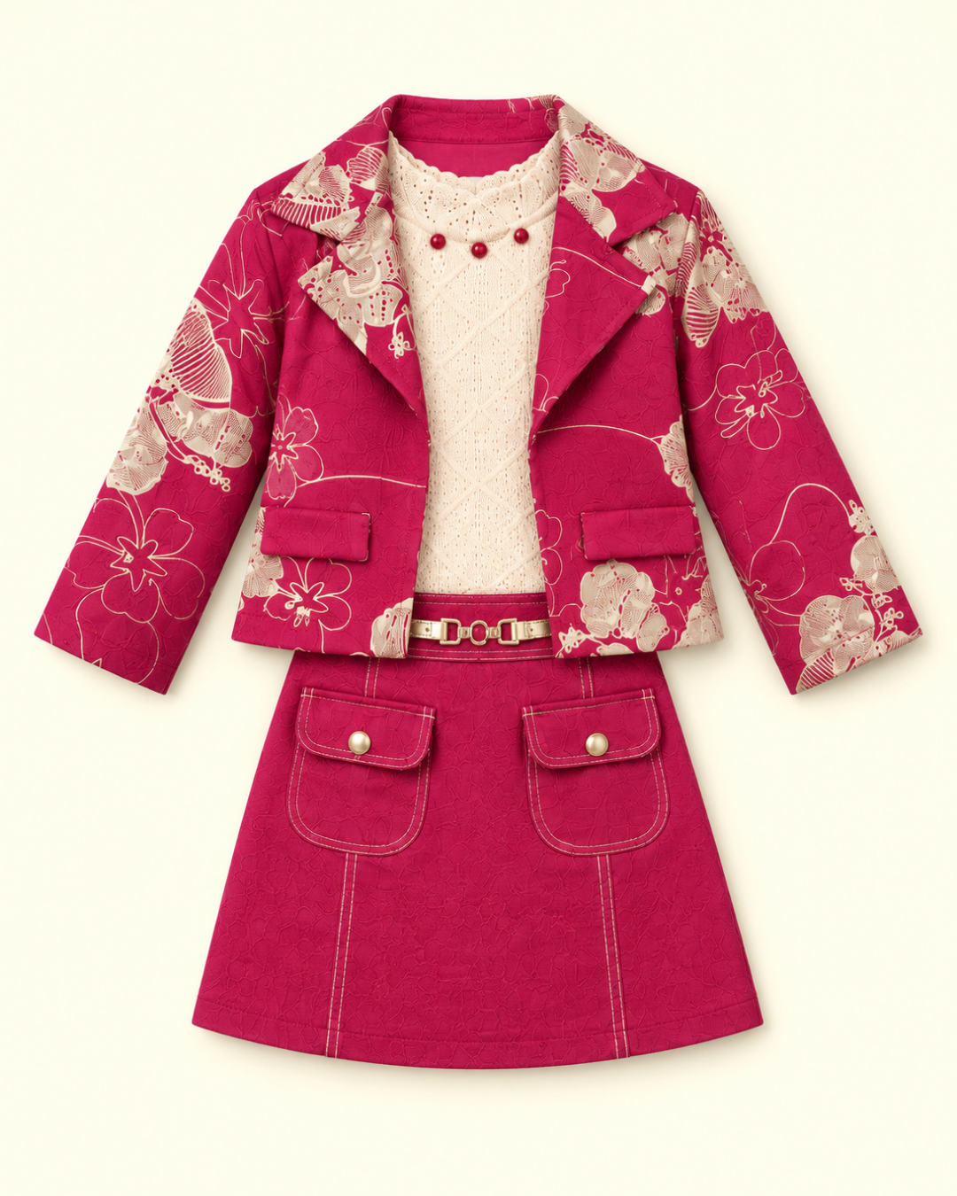 Raspberry Rebel Jacket Set 6185-A