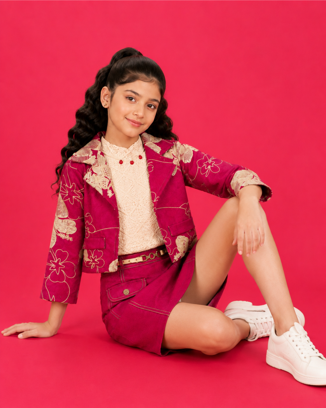 Raspberry Rebel Jacket Set 6185-A