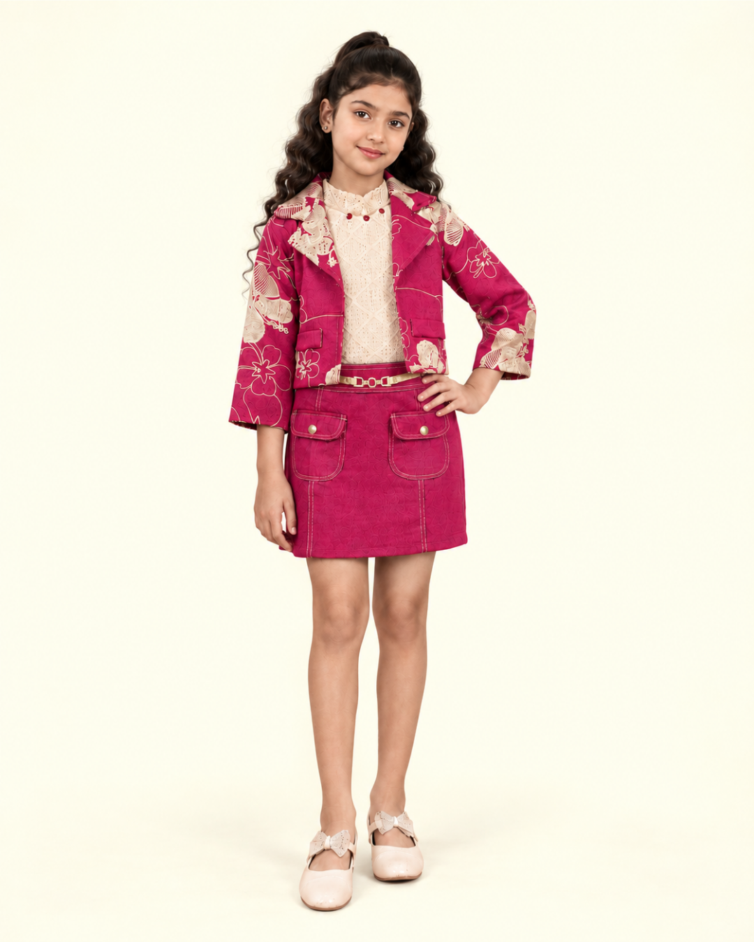 Raspberry Rebel Jacket Set 6185-A