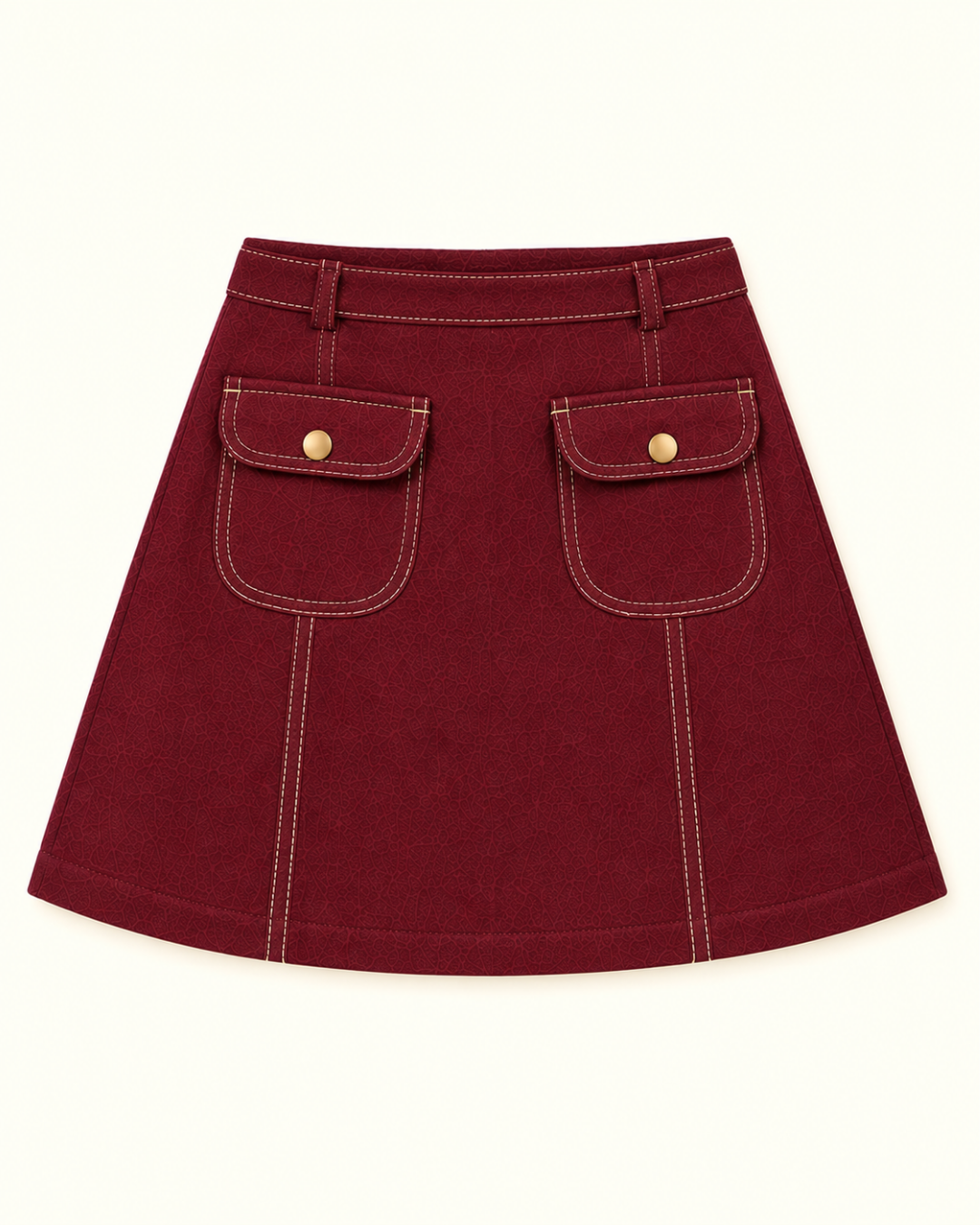 Burgundy Rebel Jacket Set  6185-b