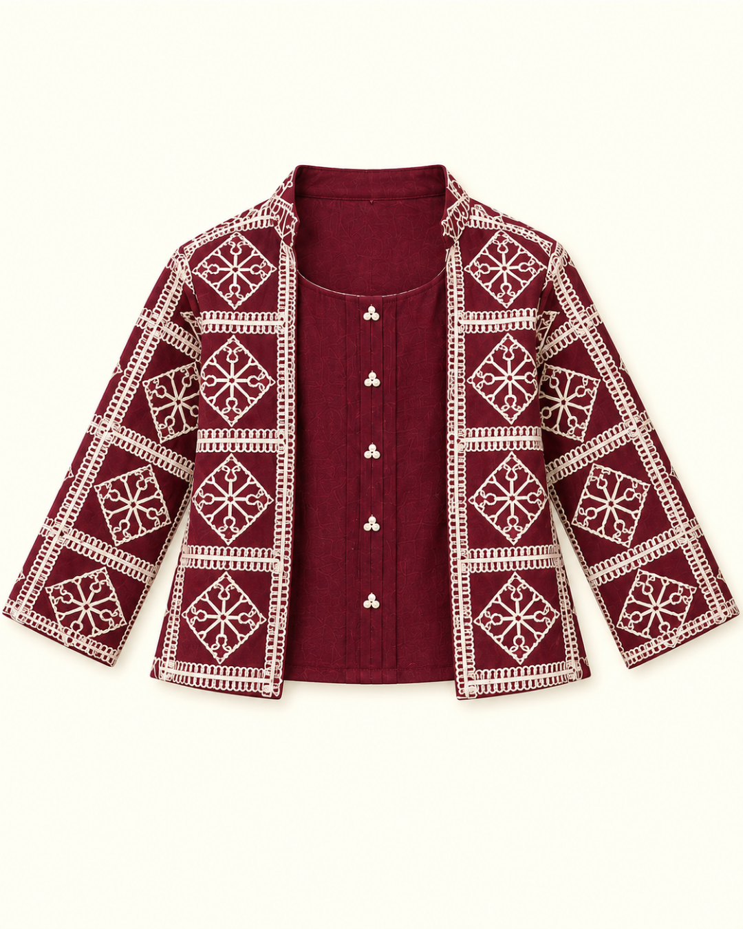 Merlot Motion Co-ord Set 6194-d