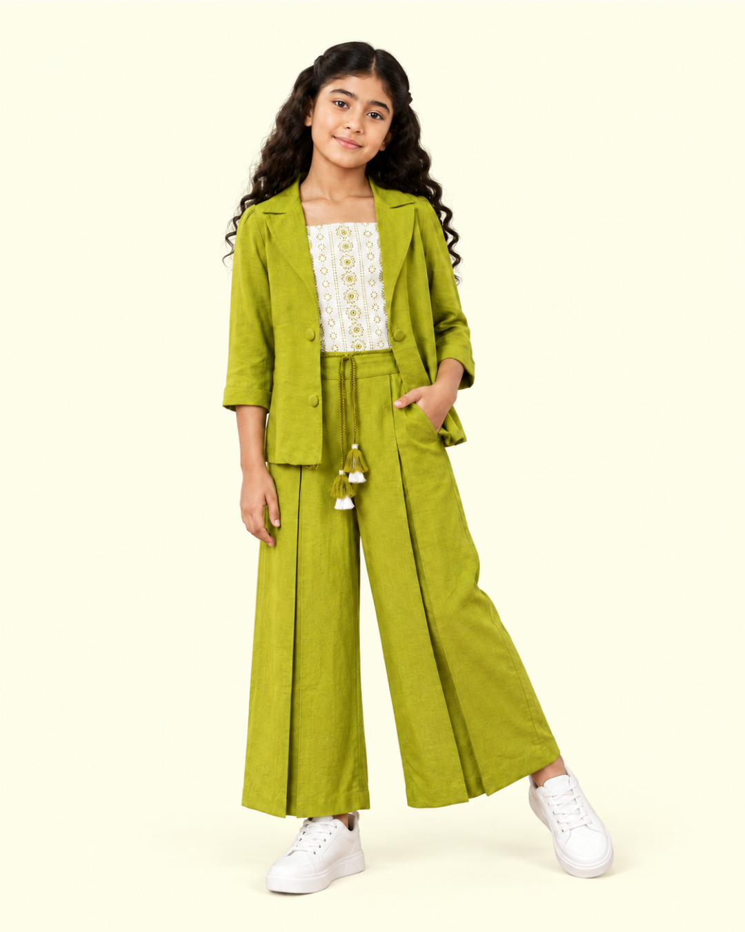 Olive Theory Co-ord Set  6198-c