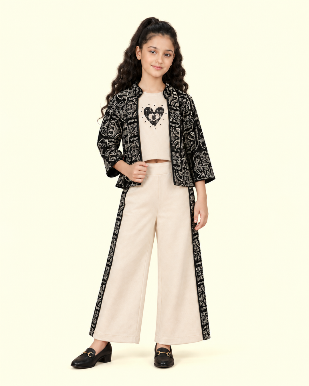 Ink & Ivory Longline Set 6270-a