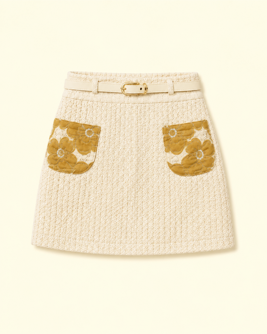 Golden Bloom Co-ord Set  6331-a