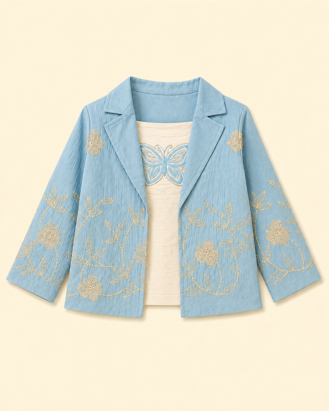 Skyblue Butterfly Bloom Set 6368-b
