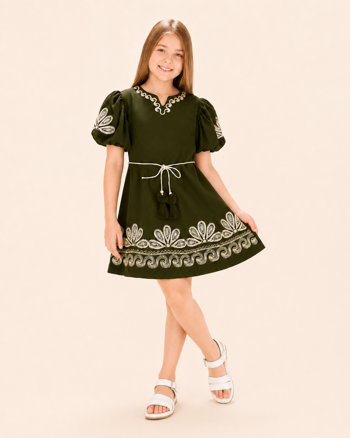 Olive Charm Dress
