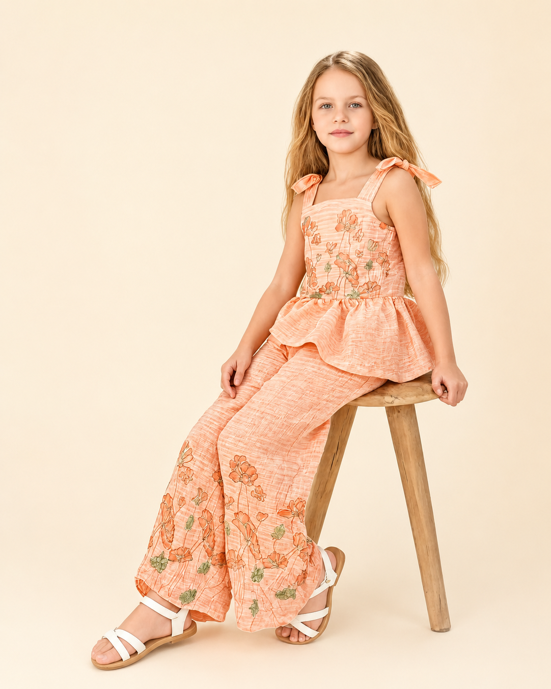 Peach Blossom Co-ord Set