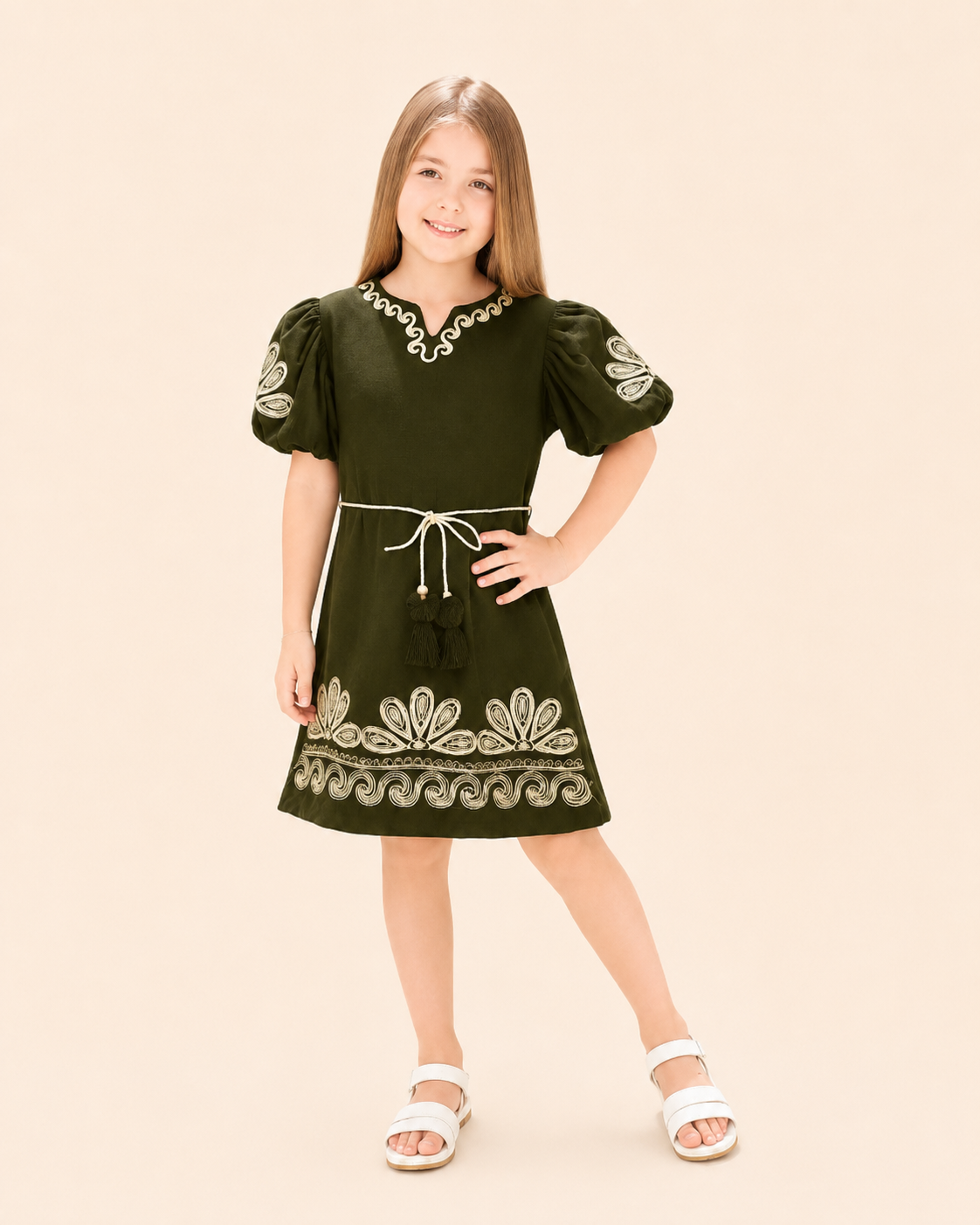 Olive Charm Dress
